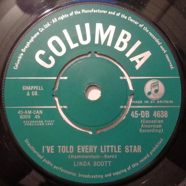 Linda Scott - I've Told Every Little Star