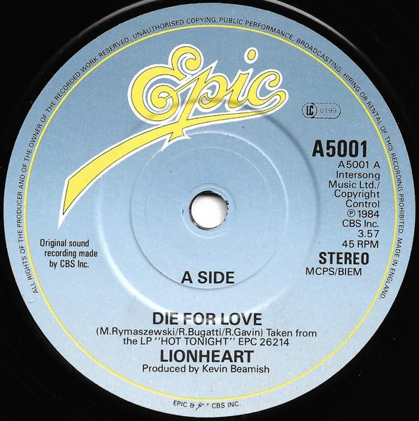 Lionheart (4) - Die For Love