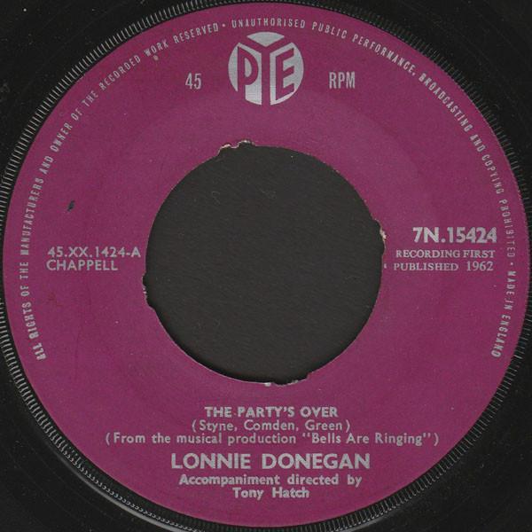 Lonnie Donegan - The Party's Over