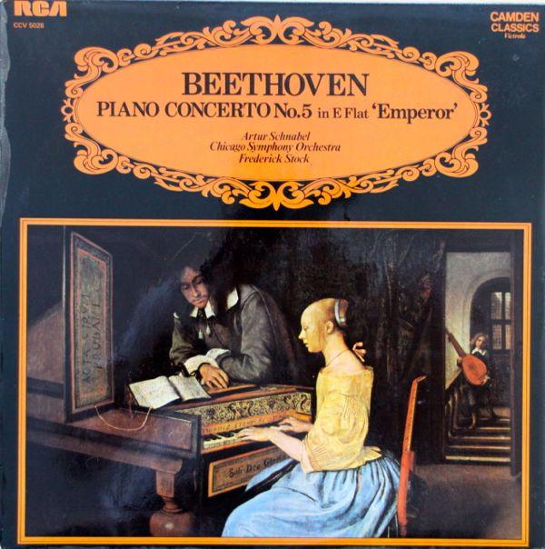 Ludwig van Beethoven, Artur Schnabel, The Chicago Symphony Orchestra, Frederick Stock - Piano Concerto No. 5 In E Flat, Op.73 'Emperor'