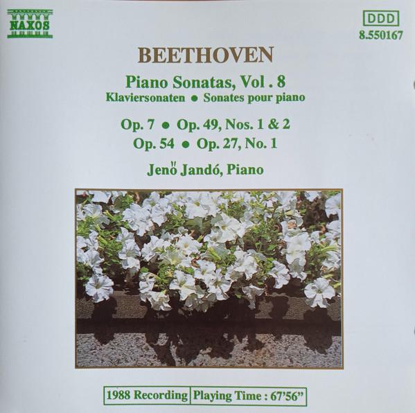Ludwig van Beethoven, Jenö Jandó - Piano Sonatas, Vol. 8