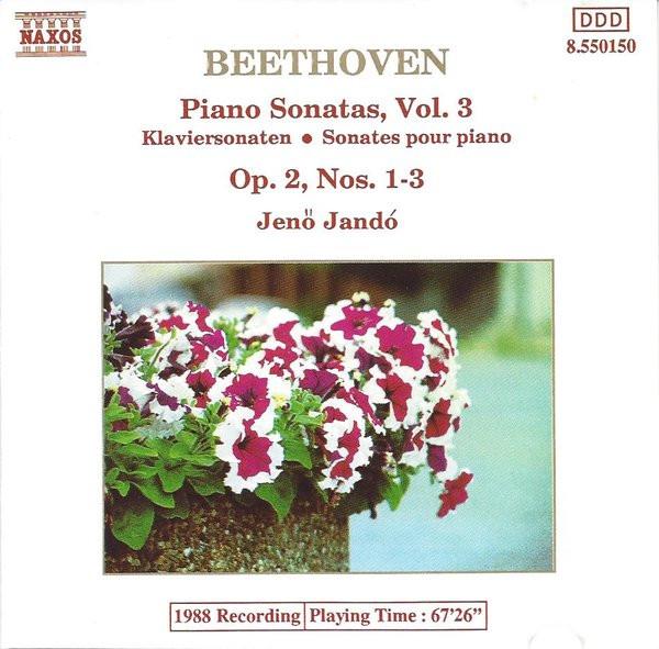 Ludwig van Beethoven, Jenö Jandó - Piano Sonatas, Vol. 3