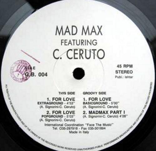 Mad Max , Claudio Ceruto - For Love