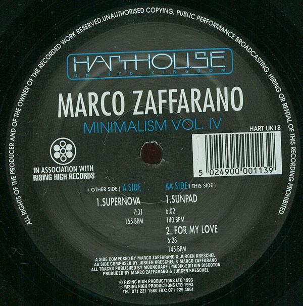 Marco Zaffarano - Minimalism Vol. IV