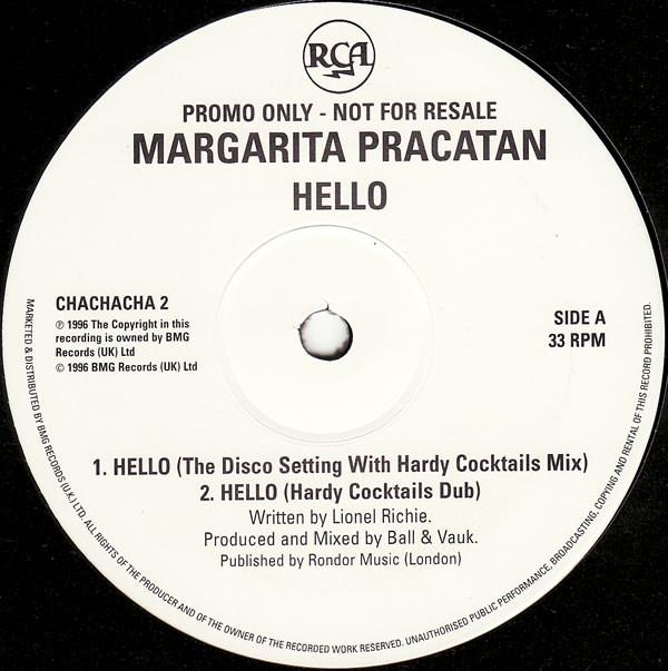 Margarita Pracatan - Hello