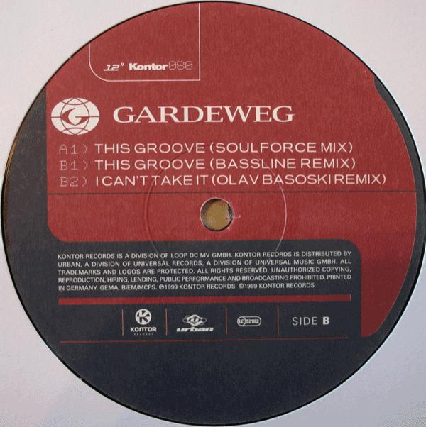 Markus Gardeweg - This Groove / I Can't Take It (The Mixes)