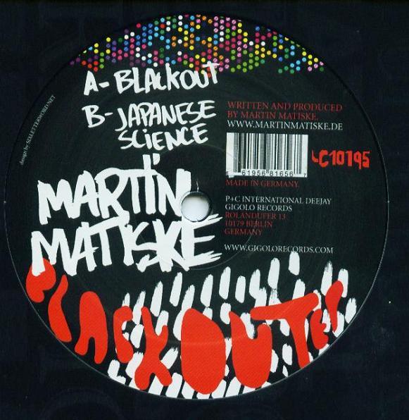 Martin Matiske - Blackout EP