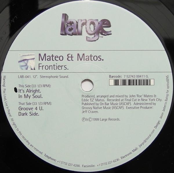 Mateo & Matos - Frontiers EP