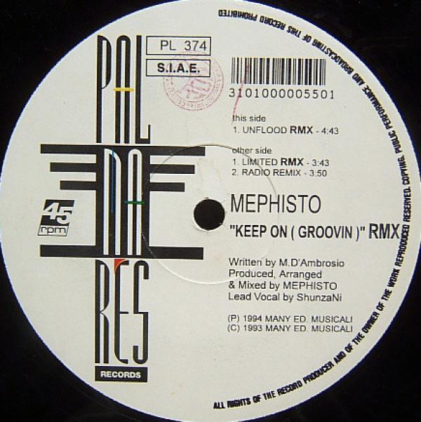 Mephisto - Keep On (Groovin) (Remixes)