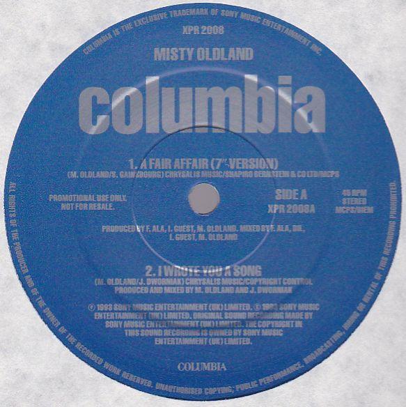 Misty Oldland - A Fair Affair (Je T'aime)