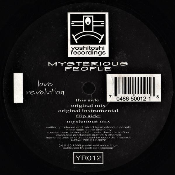 Mysterious People - Love Revolution