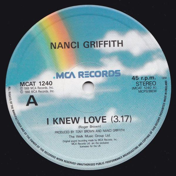 Nanci Griffith - I Knew Love