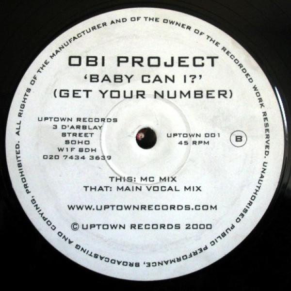 Obi Project - Baby Can I? (Get Your Number)