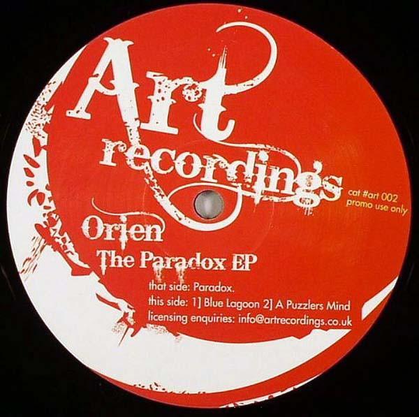 Orien - The Paradox EP