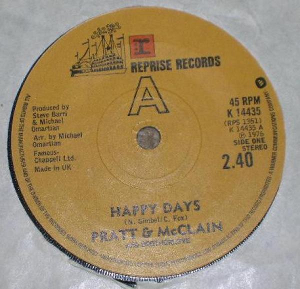 Pratt & McClain, Brotherlove - Happy Days