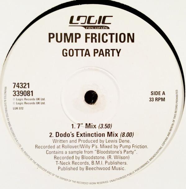 Pump Friction - Gotta Party