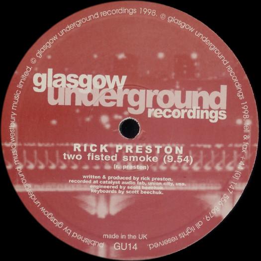 Rick Preston - Two Fisted Smoke / Chasing The Sun