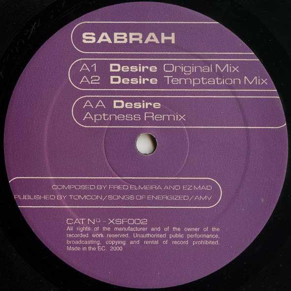 Sabrah - Desire