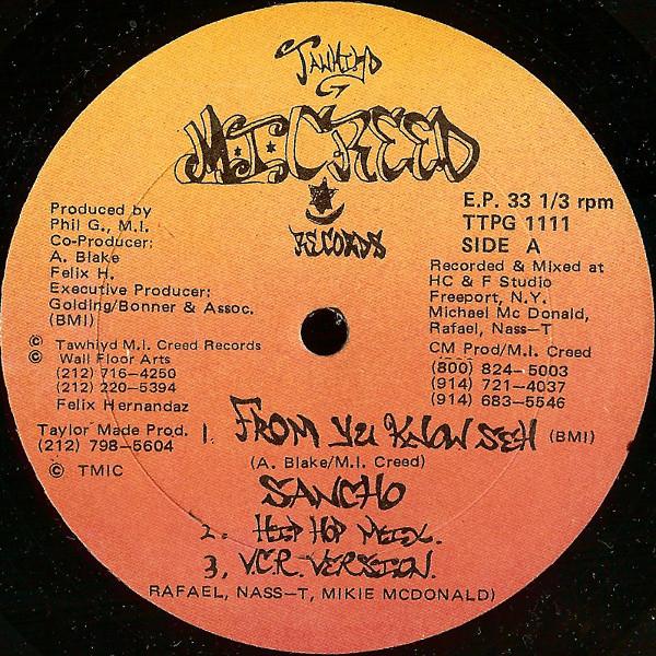 Sancho (2) - From Yu Know Seh ／ Si Tu Sabes