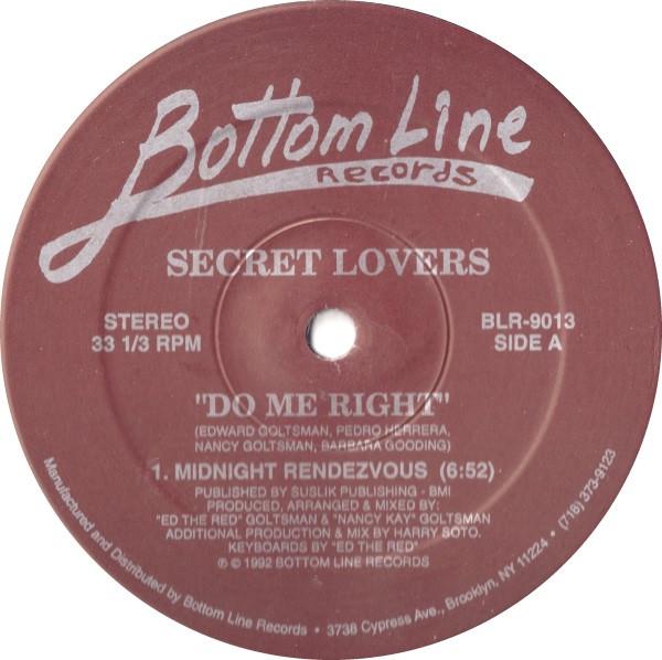 Secret Lovers - Do Me Right