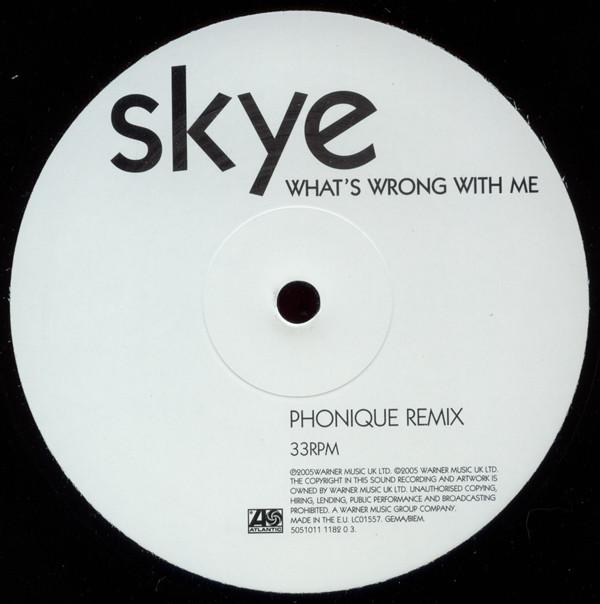 Skye  - What's Wrong With Me