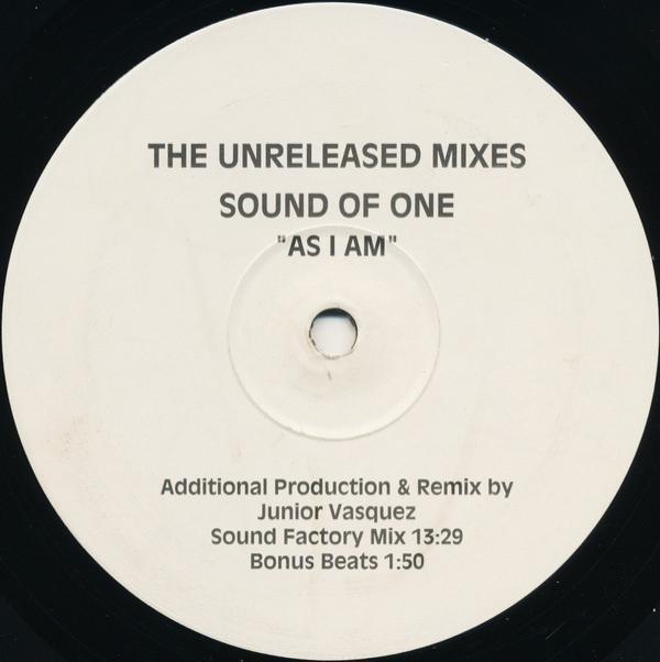 Sound Of One - As I Am (The Unreleased Mixes)