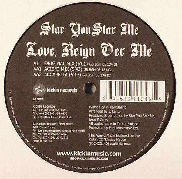 Star You Star Me - Love, Reign O'er Me
