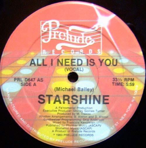 Starshine (2) - All I Need Is You