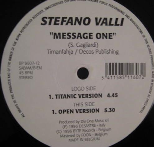 Stefano Valli - Message One