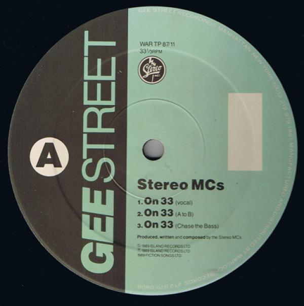 Stereo MC's - On 33