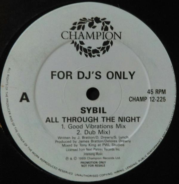 Sybil - All Through The Night
