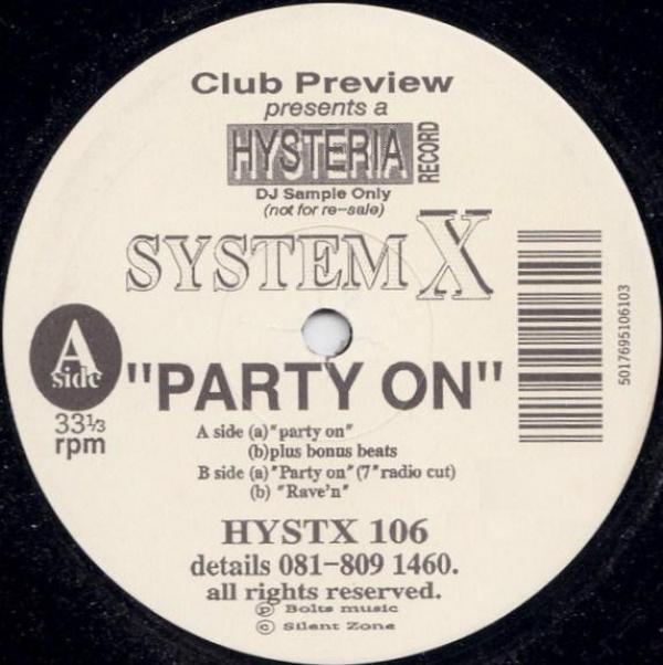 System X (4) - Party On