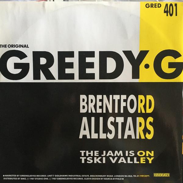 T-Ski Valley, Brentford All Stars - The Jam Is On / Greedy G