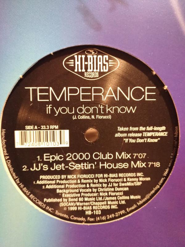 Temperance - If You Don't Know