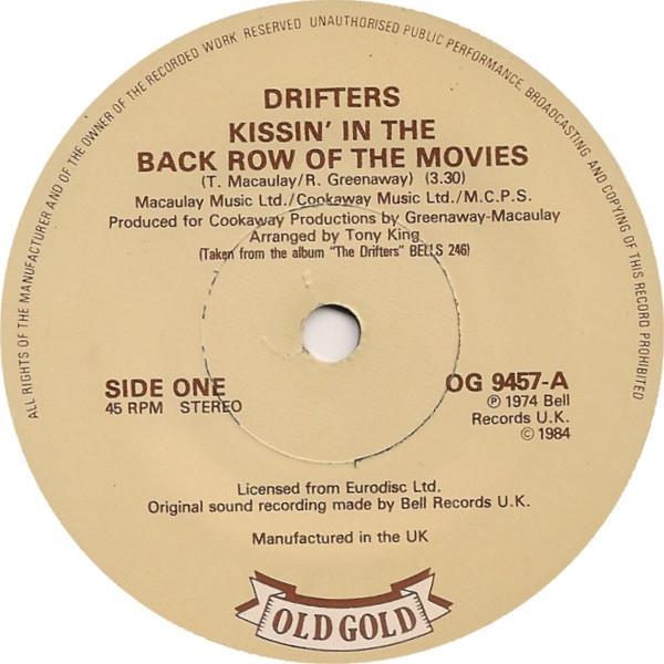The Drifters - Kissin' In The Back Row Of The Movies / You're More Than A Number In My Little Red Book