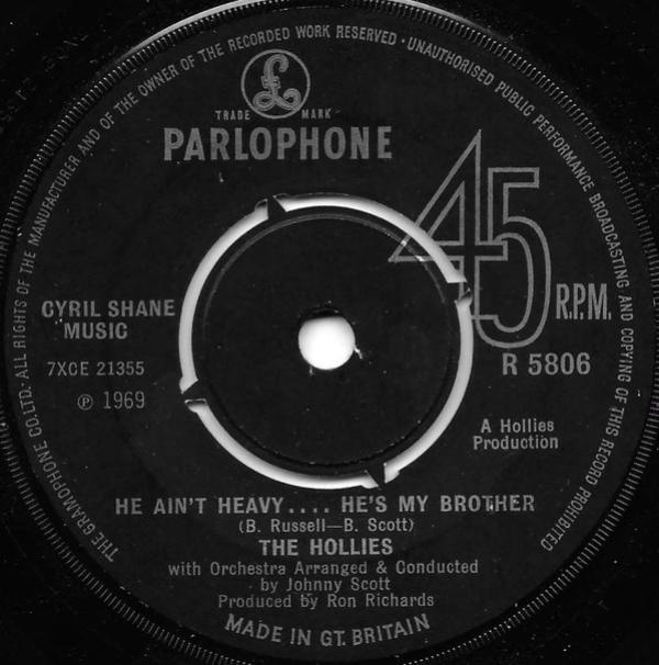 The Hollies - He Ain't Heavy.... He's My Brother