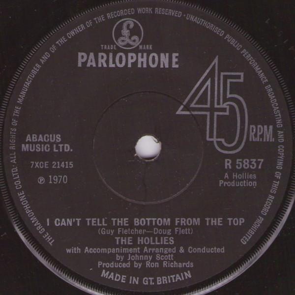 The Hollies - I Can't Tell The Bottom From The Top