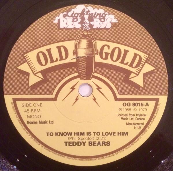 The Teddy Bears, Jody Reynolds - To Know Him Is To Love Him / Endless Sleep