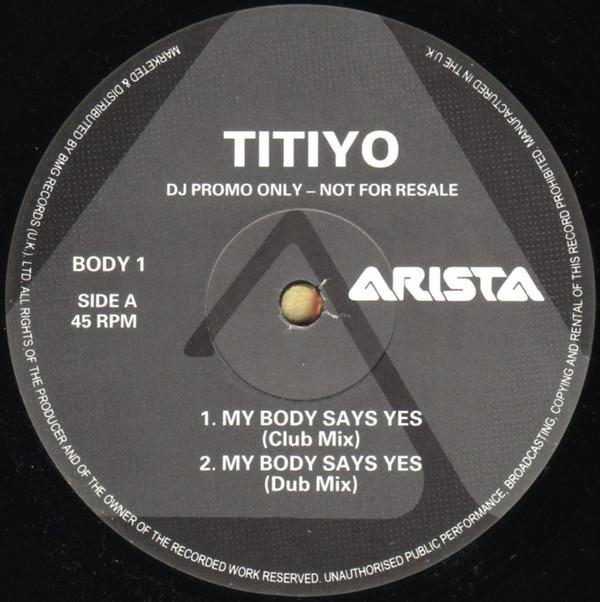Titiyo - My Body Says Yes