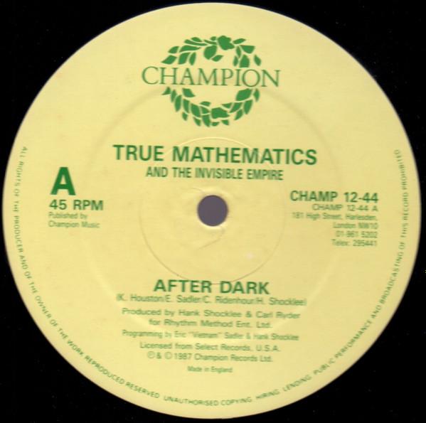 True Mathematics, The Invisible Empire  - After Dark