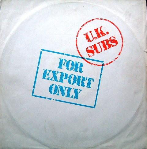 UK Subs - For Export Only