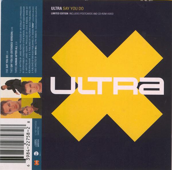 Ultra (8) - Say You Do