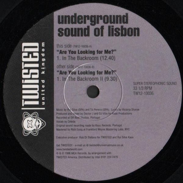Underground Sound Of Lisbon - Are You Looking For Me?