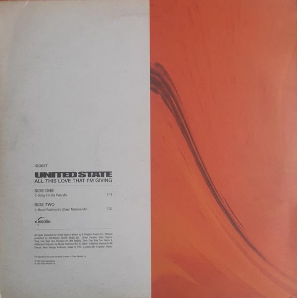 United State - All This Love That I'm Giving