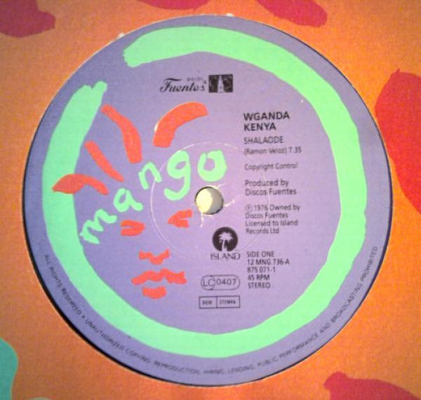 Wganda Kenya, Grupo Kerube - Shalaode / La Chica De Los Ojos Cafe / Terapia Del Amor