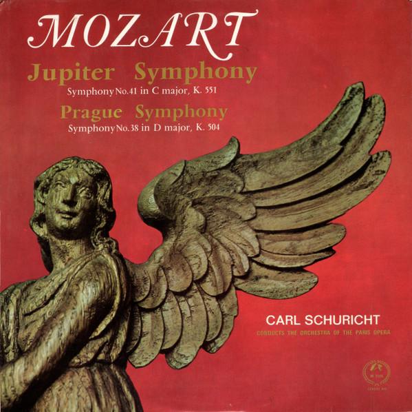 Wolfgang Amadeus Mozart, Carl Schuricht, Orchestre National De L'Opéra De Paris - Jupiter Symphony / Prague Symphony