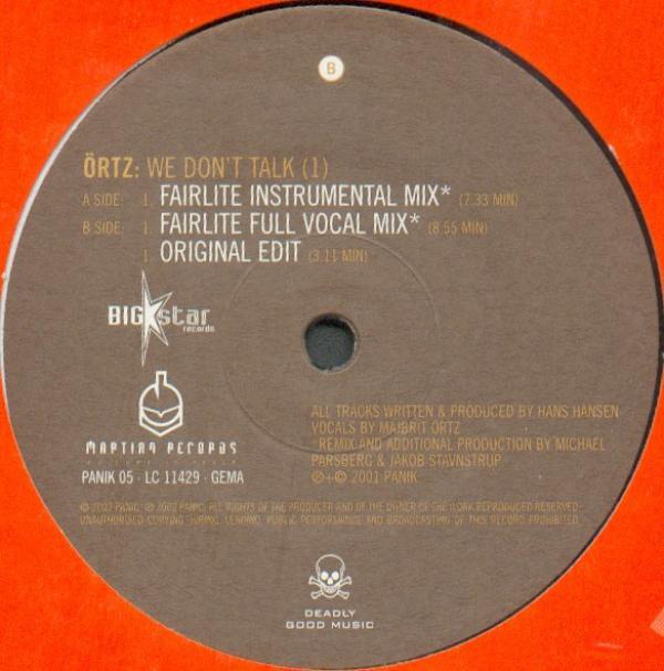 Örtz - We Don't Talk (1)